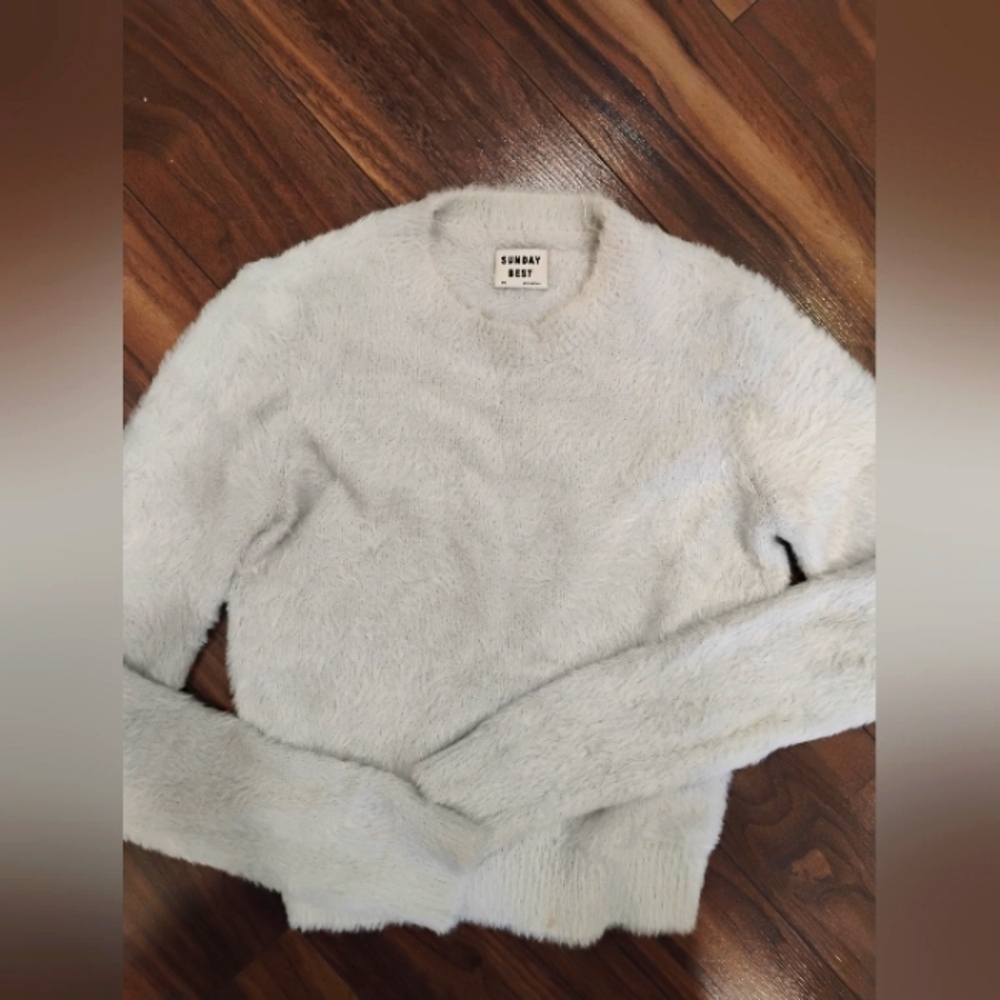 Sunday Best Women's Light Blue Sweater